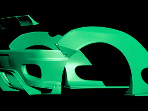 F360 Wide Body Kit 3D Print Model