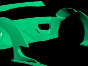 F360 Wide Body Kit 3D Print Model