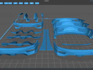 F360 Wide Body Kit 3D Print Model