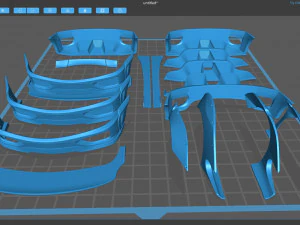 F360 Wide Body Kit 3D Print Model