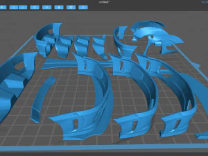 F360 Wide Body Kit 3D Print Model