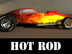 hotrod 3D Model