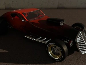 hotrod 3D Model