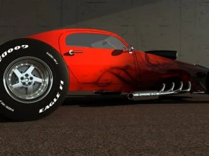 hotrod 3D Model