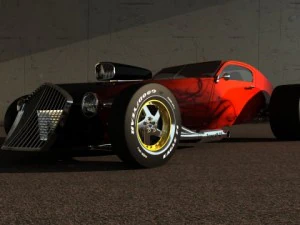 hotrod 3D Model