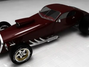 hotrod 3D Model