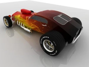 hotrod 3D Model