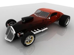 hotrod 3D Model