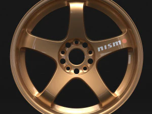 Raggi NISMO LM GT4 stampabile Modello di stampa 3D