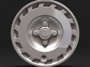 1990 Fiesta OEM Wheel 3D Print Model