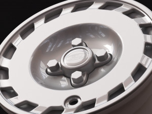 1990 Fiesta OEM Wheel Modelo de impresión 3D