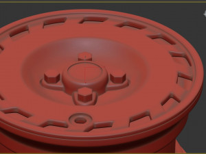 1990 Fiesta OEM Wheel Modelo de impresión 3D
