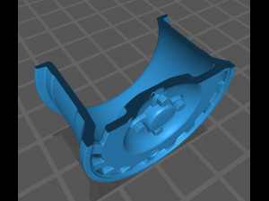 1990 Fiesta OEM Wheel Modelo de impresión 3D