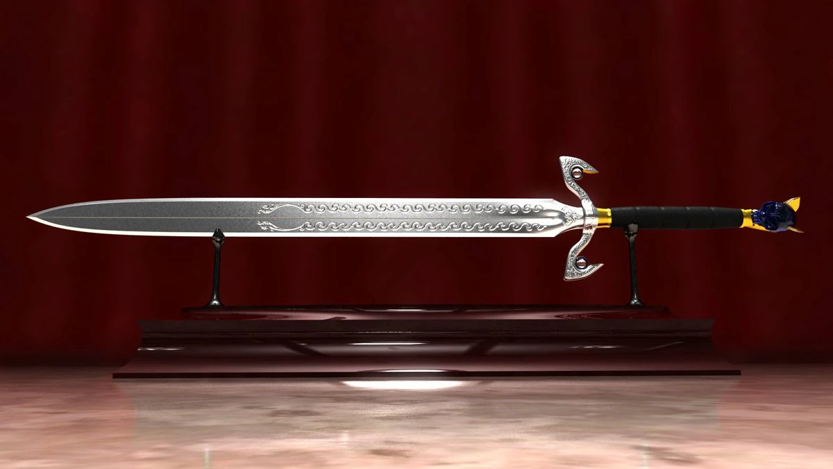 sword of io 3D Model .c4d .max .obj .3ds .fbx .stl .blend 