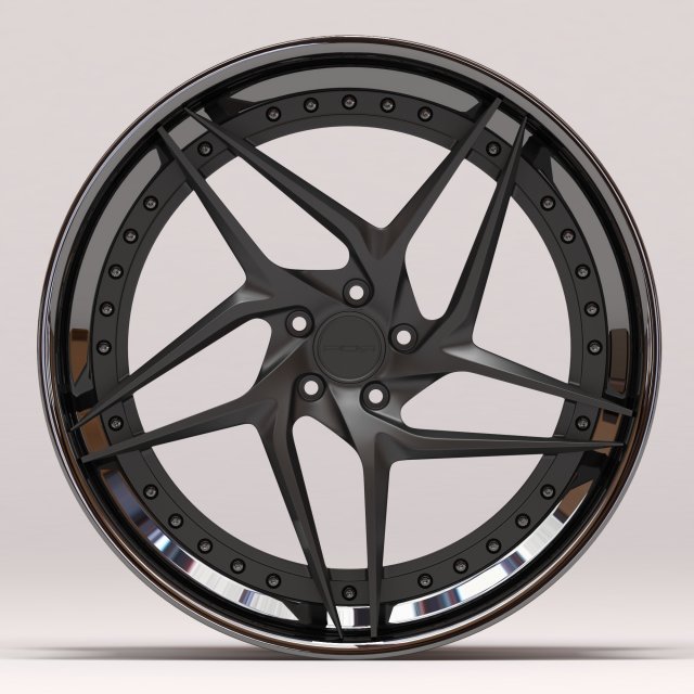 PUR Wheels LX22 V3 Printable 3D 打印模型 .c4d .max .obj .3ds .fbx .stl .blend 