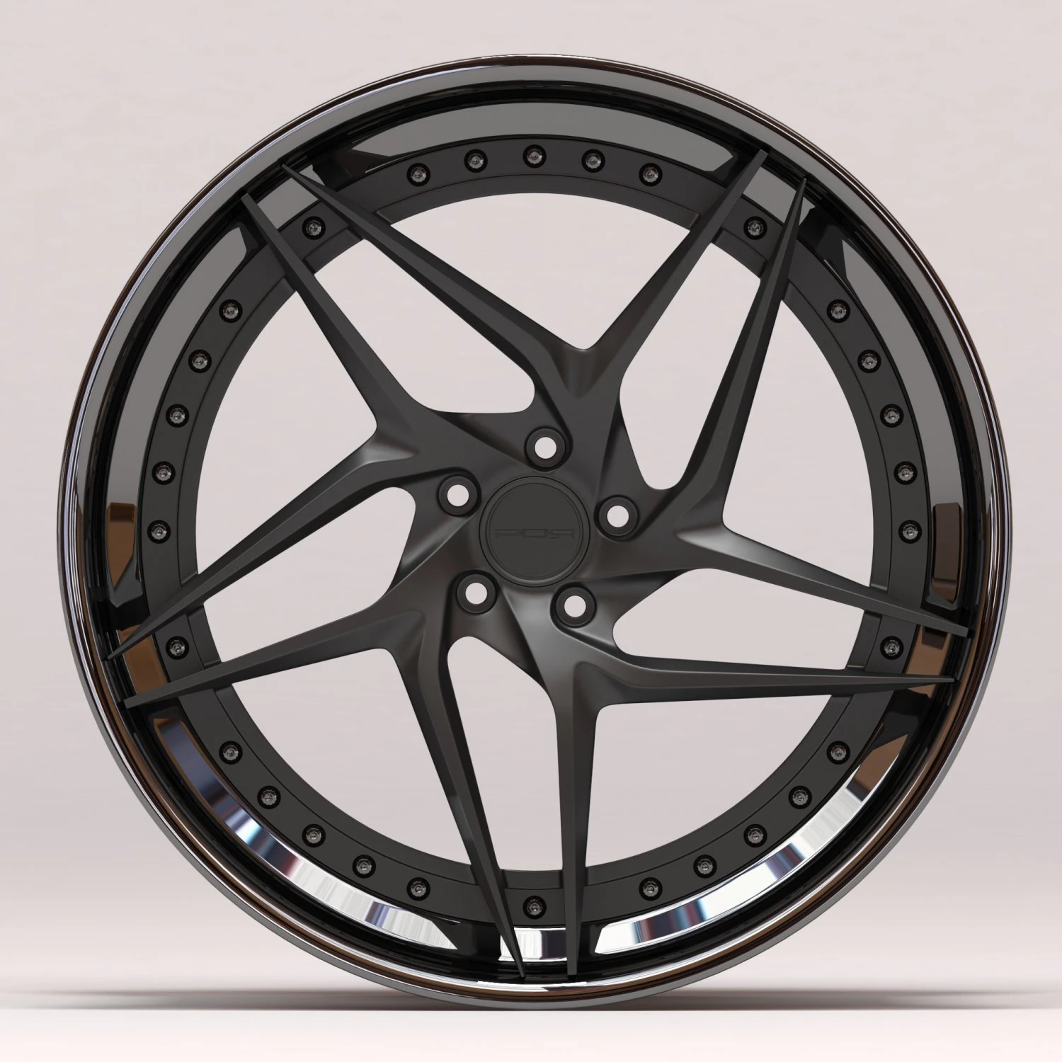 PUR Wheels LX22 V3 Printable 3D Print Model .c4d .max .obj .3ds .fbx .stl .blend 