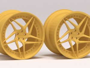 PUR Wheels LX22 V3 Printable 3D 打印模型