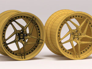 PUR Wheels LX22 V3 Printable 3D Print Model