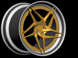 PUR Wheels LX22 V3 Printable 3D 打印模型