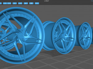 PUR Wheels LX22 V3 Printable 3D 打印模型