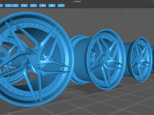 PUR Wheels LX22 V3 Printable 3D Print Model