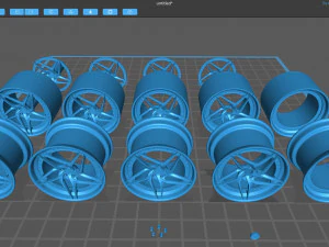 PUR Wheels LX22 V3 Printable 3D Print Model