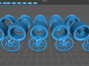 PUR Wheels LX22 V3 Printable 3D Print Model