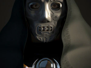 Doom Mask 01 Printable 3D Print Model