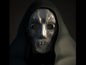 Doom Mask 01 Printable Model do druku 3D