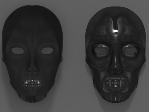 Doom Mask 01 Printable Model do druku 3D
