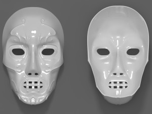 Doom Mask 01 Printable Model do druku 3D