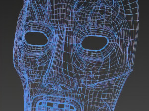 Doom Mask 01 Printable Model do druku 3D