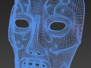 Doom Mask 01 Printable 3D Print Model