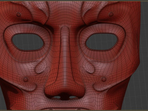 Doom Mask 01 Printable Model do druku 3D