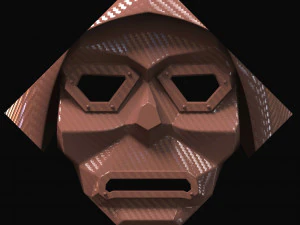 Doom Mask 02 Printable 3D Print Model