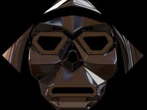 Doom Mask 02 Printable 3D Print Model