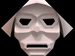 Doom Mask 02 Printable 3D Print Model