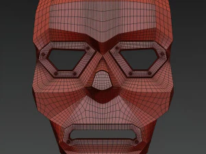 Doom Mask 02 Printable 3D Print Model