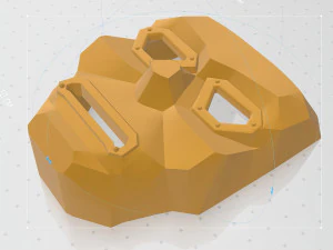 Doom Mask 02 Printable 3D Print Model