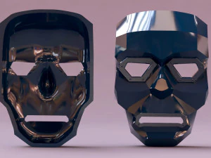 Doom Mask 02 Printable 3D Print Model