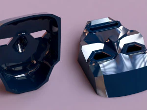 Doom Mask 02 Printable 3D Print Model
