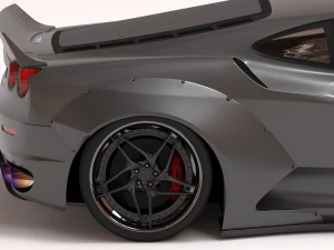 F430 Wide Body Kit 3D Print Model