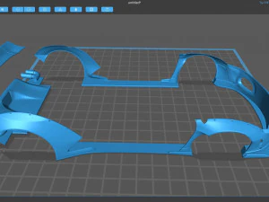 F430 Wide Body Kit 3D Print Model