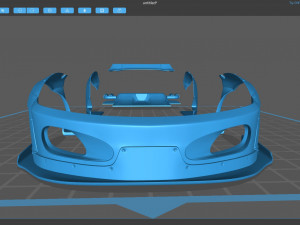 F430 Wide Body Kit Modelo de Impressão 3D