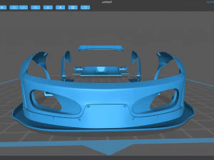 F430 Wide Body Kit 3D Print Model