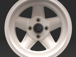 Revolution 5 Spoke Rim Modello di stampa 3D