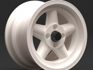 Revolution 5 Spoke Rim Modello di stampa 3D
