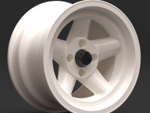 Revolution 5 Spoke Rim Modello di stampa 3D