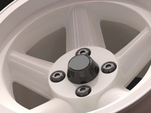 Revolution 5 Spoke Rim Modello di stampa 3D