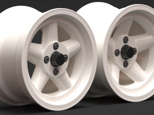 Revolution 5 Spoke Rim Modello di stampa 3D